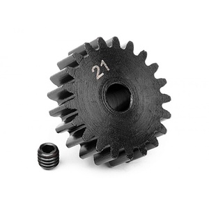 HPI 100920 Steel Pinion Gear 21Tooth 1Mod/5mm Shaft