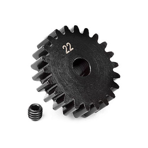 HPI-100921 Steel Pinion Gear 22Tooth 1Mod/5mm Shaft