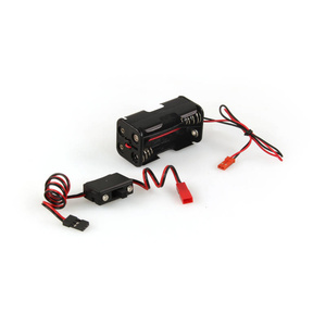 Hitec AA Battery Box & Switch 2-3ch 57203 RC Model