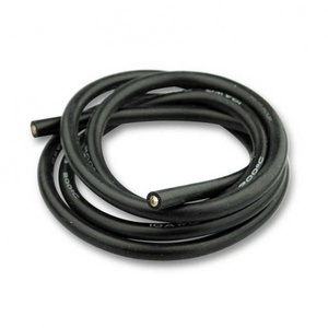 Hobby Wing 10AWG Silicone Wire Cable 1 meter Black #AWG-10-1M
