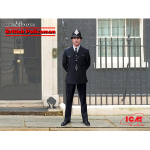 ICM 16011 British Policeman 1/16 Figure Model Kit