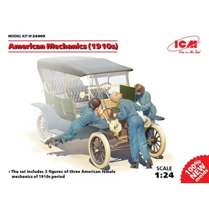 ICM 24009 American Mechanics (1910s) 1/24 Scale 24009