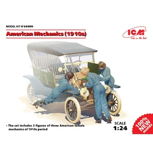 ICM 24009 American Mechanics (1910s) 1/24 Scale  24009
