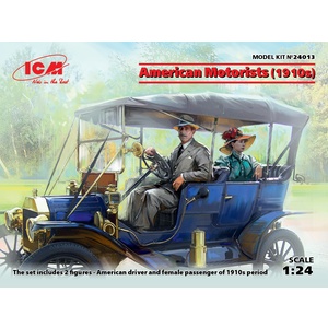 ICM 24013 American Motorists (1910s) 1/24 Scale 24013