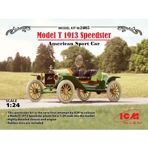 ICM 24015 Model T 1913 Speedster, American Sport Car 1/24 #24015