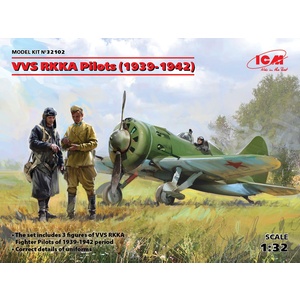 ICM 32102 VVS RKKA Pilots 1939-1942 1/32 Scale 32102