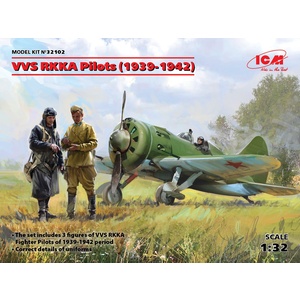 ICM 32102 VVS RKKA Pilots 1939-1942 1/32 Scale  32102