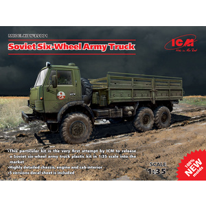 ICM 35001 Soviet Military Truck Kamaz 4310 1/35  35001