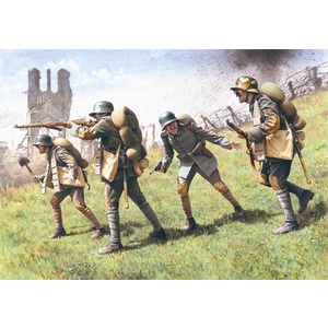 ICM 35291 German Assault Troops, 1917-1918 1/35 Scale 35291