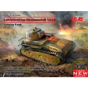 ICM 35330 Leichttraktor Rheinmetall 1930, German Tank 1/35 35330