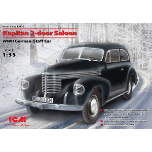 ICM 35476 German Staff Car Kapit?n 2-door saloon, WWII 1/35 35476