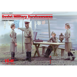 ICM 35621 Soviet Military Service Women (1939-1942), WWII 1/35 Scale  35621