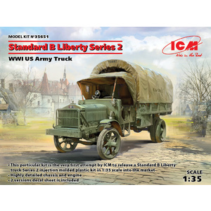 ICM 35651 Standard B "Liberty" Series 2 WWI US Army Truck 1/35 35651