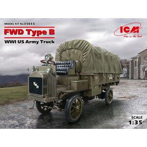 ICM 35655 FWD TYPE B WWI U.S. 1:35 Scale Army Truck