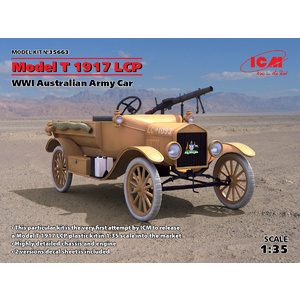 ICM 35663 MODEL T 1917 LCP, WWI Australian Army Car 1/35  35663