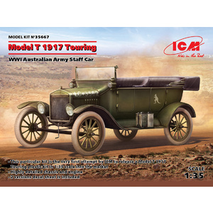 ICM 35667 Model T 1917 Touring, WWI Australian Army Staff Car 1/35  35667