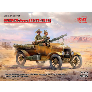 ICM 35707 ANZAC Drivers (1917-1918) (2 figures) 1/35 Scale 35707