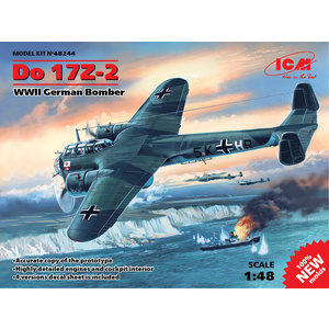 ICM 48244 Do 17Z-2 WWII German Bomber, 1/48 #48244