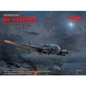ICM 48264 He 111H-20 German Bomber World War II, 1/48  48264