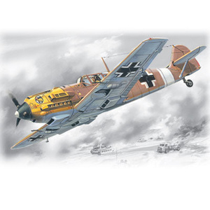 ICM 72133 BF 109E-7/TROP WWII German Fighter, 1/72 #72133