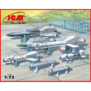 ICM 72213 Soviet Air-to-ground Aircraft Armament, 1/72 #72213