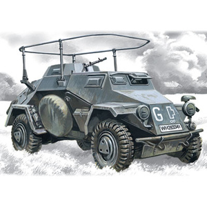 ICM 72421 SD.KFZ.223 German Radio Communication Vehicle, 1/72 72421