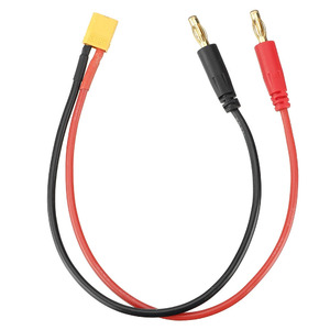 XT30 Charge Lead - Cable With 4mm Banana Plugs