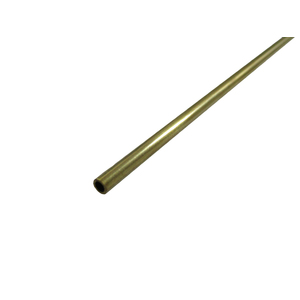 KS1144 Round Brass Tube 3/32" OD x 0.014" Wall x 36" Long (1pc)