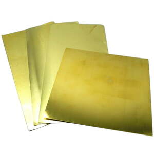KS258 1 Pack Sheet Brass Assortment 4 different sizes