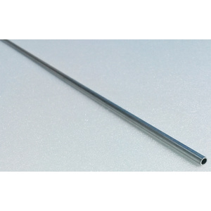 KS3906 Round Aluminum Tube: 7mm OD x 0.45mm Wall x 1M Long (1pc)