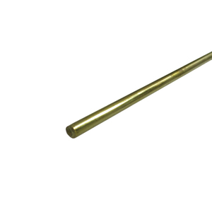 KS3956 Round Brass Rod: 3.5mm OD x 1M Long (1pc)