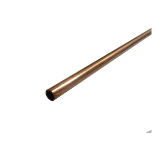KS3962 Round Copper Tube: 4mm OD x 0.36mm Wall x 1M Long (1pc)