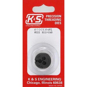 K&S  Metric Threading Die 2.5mm