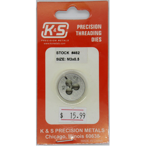 KS462 Threading Die 3mm Size