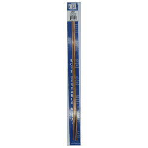 KS5071 Bendable Round Copper Rod: 1/16" & 3/32" x 12" Long (4pcs 2sizes)