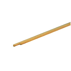 KS5072 Bendable Round Brass Rod Assortment: 1/16" & 3/64" OD x 12" Long (1pc ea)
