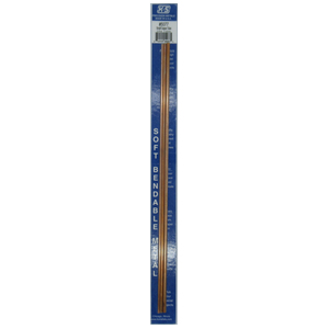 KS5077 Bendable Round Copper Tube 3/32" & 5/32" & 1/8" OD x 0.014" Wall x 12" Long (3 pcs 3 sizes)