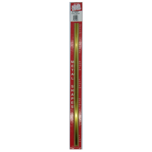 KS5097 Brass Triangular Tube: Approx 1/4" OD x 0.014" Wall x 12" Long (2pcs)