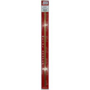 KS8130 Round Brass Tube: 7/32" OD x 0.014" Wall x 12" Long (1pc)