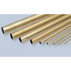 K&S Metals Brass Angle w: 6.35mm, Length: 300mm, thin wall 