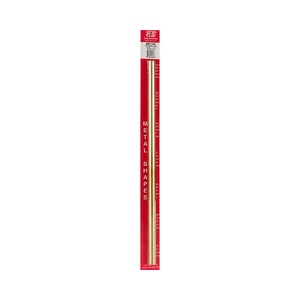 KS8136 Round Brass Tube: 13/32" OD x 0.014" Wall x 12" Long (1pc)