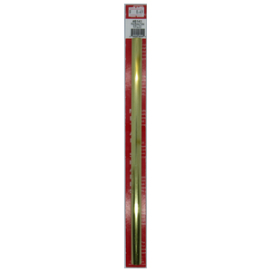 KS8141 Round Brass Tube: 9/16" OD x 0.014" Wall x 12" Long (1pc)