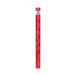 KS8152 Square Brass Tube: 5/32" OD x 0.014" Wall x 12" Long (1pc)