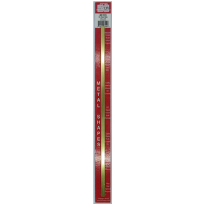 KS8155 Square Brass Tube: 1/4" OD x 0.014" Wall x 12" Long (1pc)