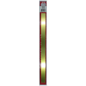 KS8238 Brass Strip: 0.025" Thick x 3/4" Wide x 12" Long (1pc)