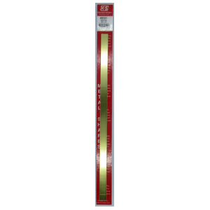 KS8241 Brass Strip: 0.032" Thick x 1/2" Wide x 12" Long (1pc)