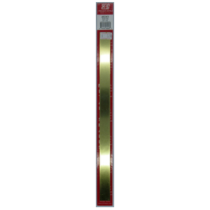KS8243 Brass Strip: 0.032" Thick x 3/4" Wide x 12" Long (1pc)