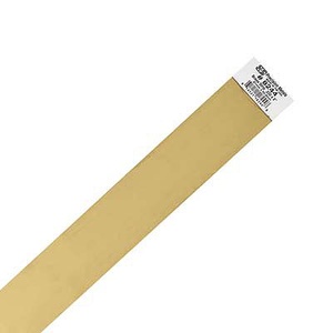 KS8244 Brass Strip: 0.032" Thick x 2" Wide x 12" Long (1pc)