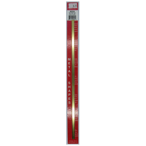 KS8264 Rectangular Brass Tube: 1/8" X 1/4" x 0.014" Wall x 12" Long (1pc)