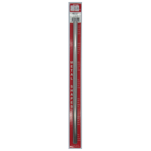 KS87121 Round Stainless Steel Tube: 7/16" OD x 22 Gauge x 12" Long (1pc)